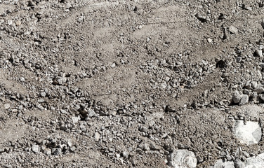 Texture of old wall with concrete
