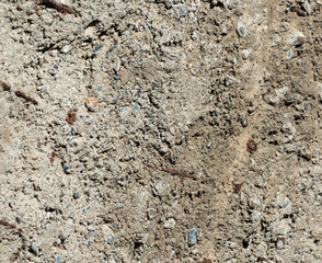 Texture of old wall with concrete