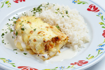 rice with fish