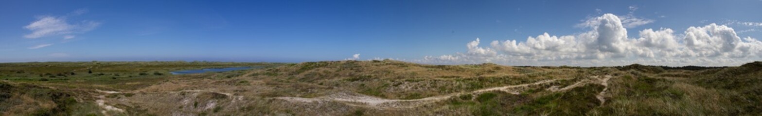 Dänemark Dünenlandschaft Nordsee Panorama