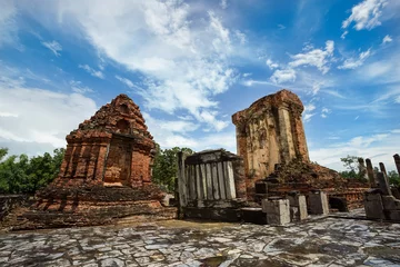 Foto op Plexiglas Ancient ruined Wat Chetuphon Luang in Sukhothai © Maicyber