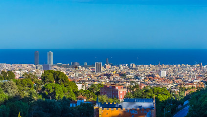 Barcelona from the Hill