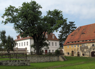 Fototapeta na wymiar Berthelsdorf, Zinzendorf-Schloss