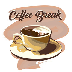 Coffee Break Emblem
