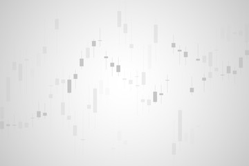 Business candle stick graph chart of stock market investment trading, Bullish point, Bearish point for business and financial concepts, reports and investment. Vector illustration