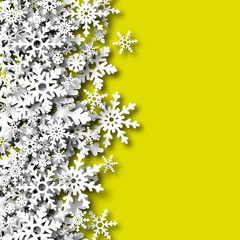 flocons de neige- image vectorielle
