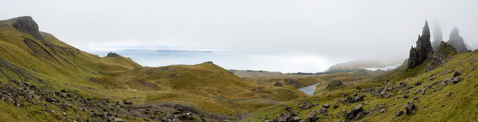 Fototapeta na wymiar Isle of Skye - Old Man of Storr