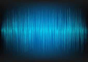 Abstract wave dark blue color, Design for sci-fi space background .