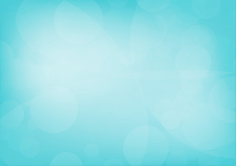 Abstract blue curve shapes background