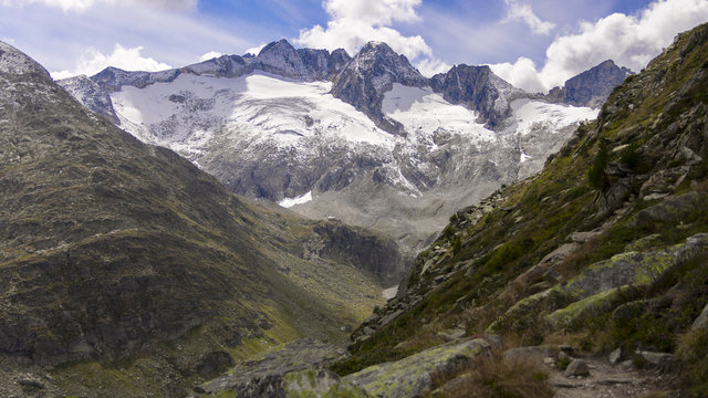 Rainbachtal mit Richterh&uuml;tte und Schwarzer Wand