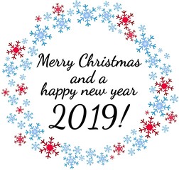 Merry Christmas and a happy new year 2019