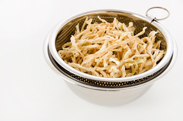 切り干し大根 水戻し前