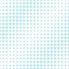 Geometric halftone vector pattern with stars. Usable as border, design element or background.