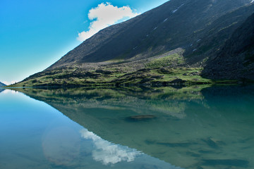 lake in mountains