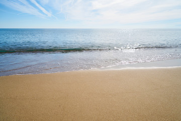 Fototapeta na wymiar Beach and Sea Background