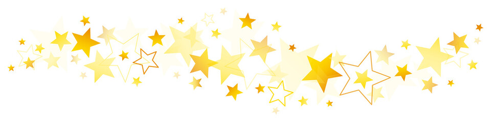 Obraz premium Christmas Stars Golden