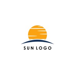 Fototapeta premium sun logo template