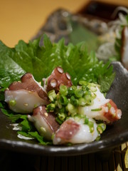 タコの刺身