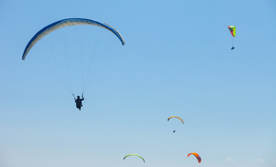 Paragliding over Pokhara, Nepal