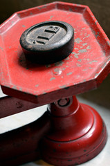 pound weight on scales