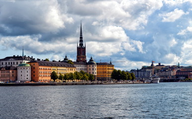 Fototapeta na wymiar View on Stockholm. Sweden capital