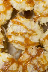 Cupcake with caramel