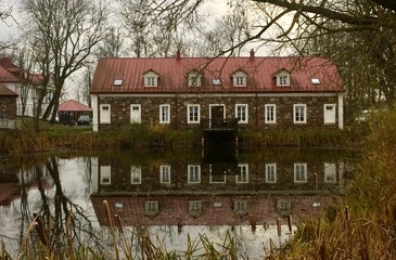 old house in the park