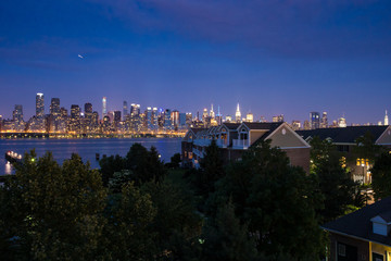 New York Night Cityscape 