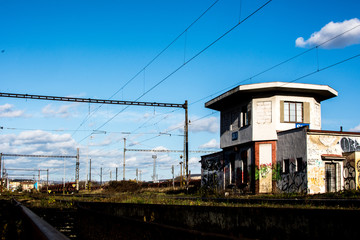 Fototapeta premium train station