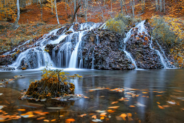 Waterfall in Strandzha mountain, Bulgaria