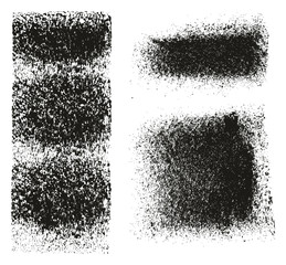 Fototapeta premium Paint Roller Rough Grunge Backgrounds & Lines High Detail Abstract Vector Lines & Background Mix Set 105