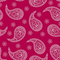 Bright pattern with paisley.