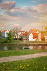 Minsk. Downtown of Nemiga.