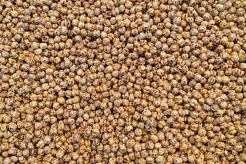 Roasted chickpeas background. Roasted chickpeas background. 