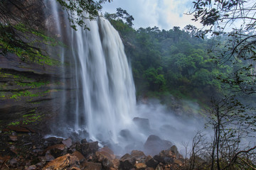 Tad-Loei-nga waterfall. Beautiful waterfall in Loei province, ThaiLand.