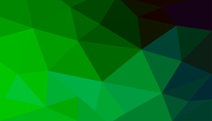 Abstract Triangle Geometrical Multicolored Background, Vector Illustration