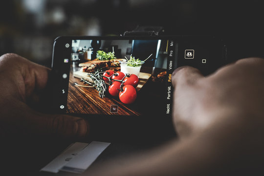 Essen Fotografieren mit Handy, Handyfoto von Food