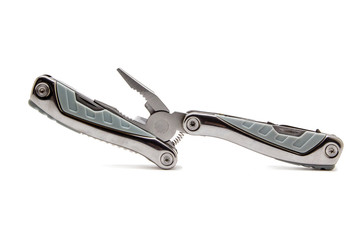 Multi-tool on white background