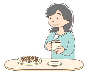 コーヒー_お母さん2