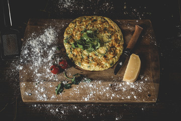 Omlett omelet Eier egg high class Food Photography 