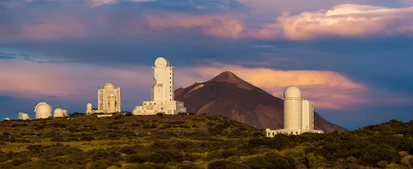 Printed kitchen splashbacks Canary Islands Canary Islands - Tenerife - Astrophysical Observatory Teide