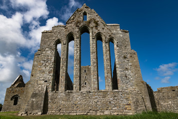 Ruins of Ardfert Abbey Friary in County Kerry, Ireland