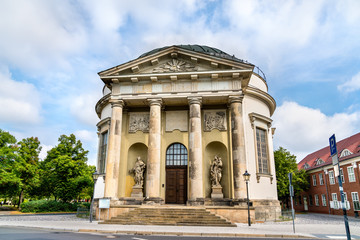 Fototapeta na wymiar The French Church in Potsdam, Germany