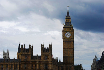 Fototapeta na wymiar Il parlamento di Londra