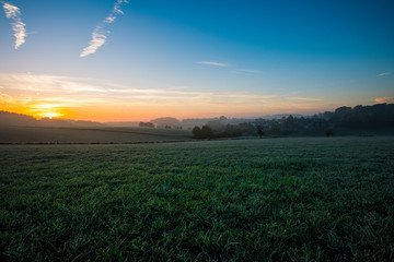 Sonnenaufgang in Kürten