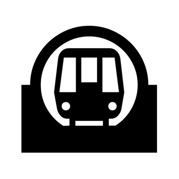 Metro symbol icon