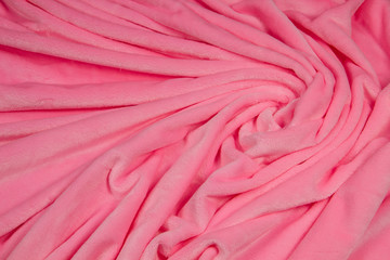 Fototapeta na wymiar Fabric plush pink