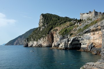 Fototapeta na wymiar Coast at Portovenere