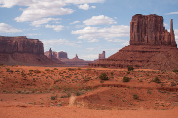 Grand Canyon National Park, United States of America, Arizona. The Sonoran desert is a sandstone and limestone rock formation that the erosive phenomena have designed over millions of years.