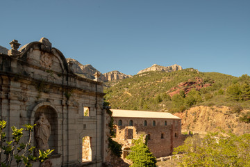 Fototapeta premium abandoned monastery Priorat